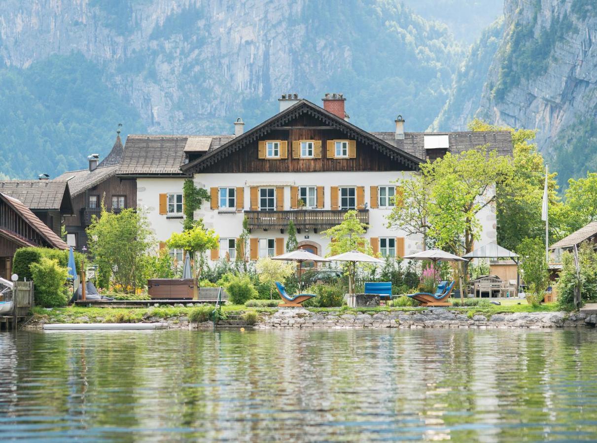 Glueck Am See - Apartment Mit Seezugang Гальштат Екстер'єр фото